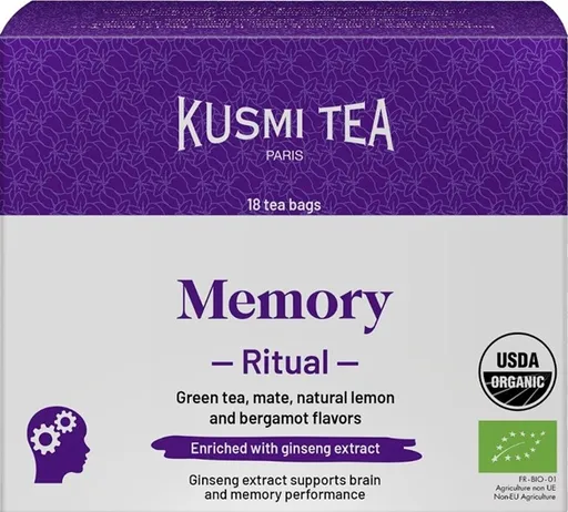 Kusmi Tea Organic Ritual Memory krabička 18 sáčků