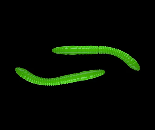 Libra Lures Fatty D’Worm Hot Green - D’Worm 6,5cm 10ks,Libra Lures Fatty D’Worm Hot Green - D’Worm 6,5cm 10ks