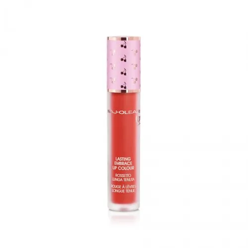 Naj-Oleari Lasting Embrace Lip Colour dlouhotrvající tekutá barva na rty - 07 poppy red 5ml