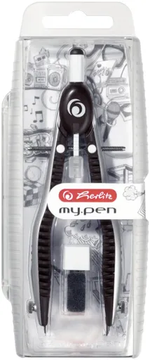 Kružítko my.pen, černo-šedé