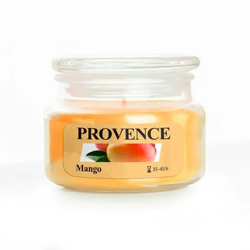 Vonná svíčka ve skle PROVENCE 45 hodin mango