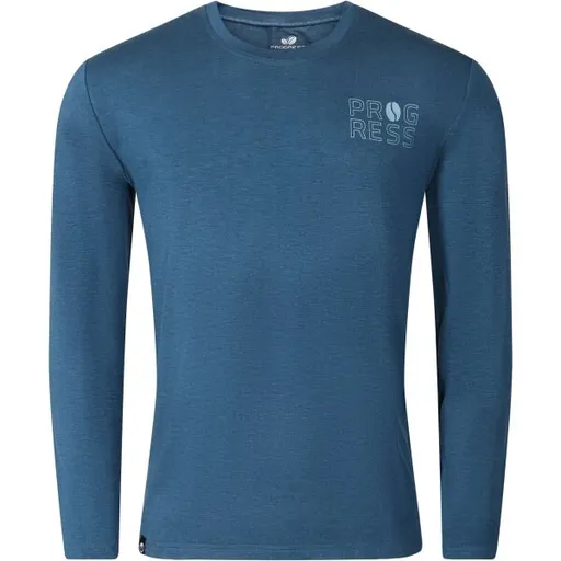 PROGRESS DIEGO Pánské funkční tričko, tmavě modrá, velikost