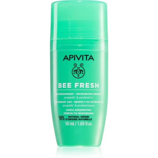 Apivita Bee Fresh Deodorant deodorant roll-on proti pocení a nežádoucímu zápachu 50 ml
