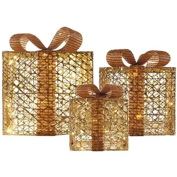 EMOS LED dárky, 3 velikosti, vnitřní, teplá bílá (DCFC14)