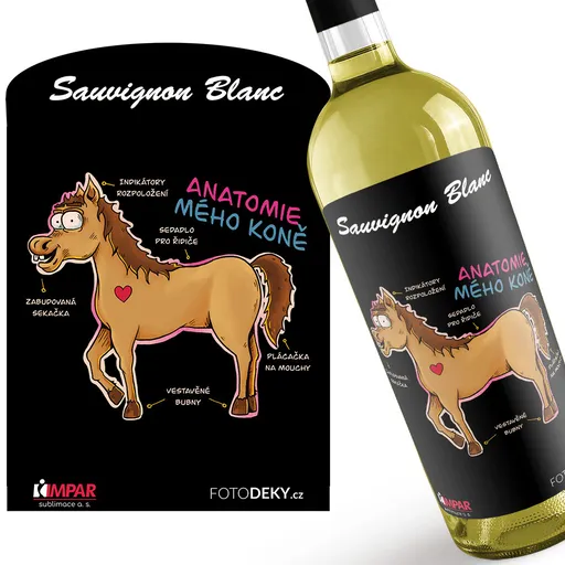 Víno Anatomie mého koně (Druh Vína: Bílé víno)