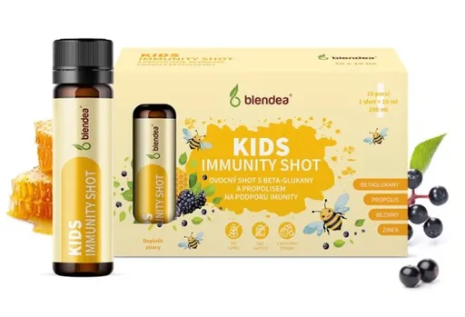 Blendea Kids Immunity Shot s propolisem a beta-glukany 10 x 10 ml
