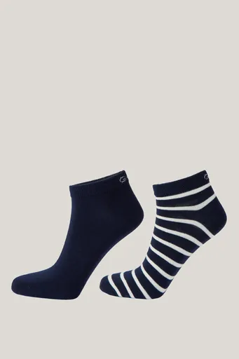 PONOŽKY GANT ANKLE SOCKS 2-PACK MARINE