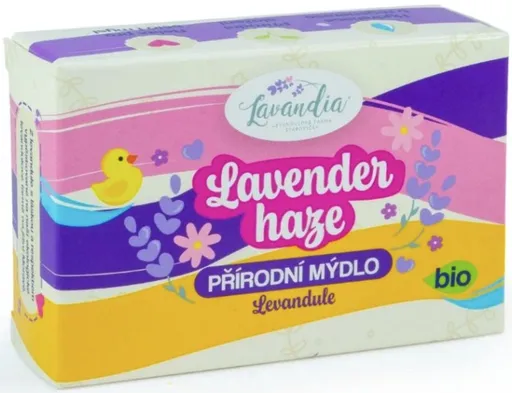 Přírodní levandulové mýdlo