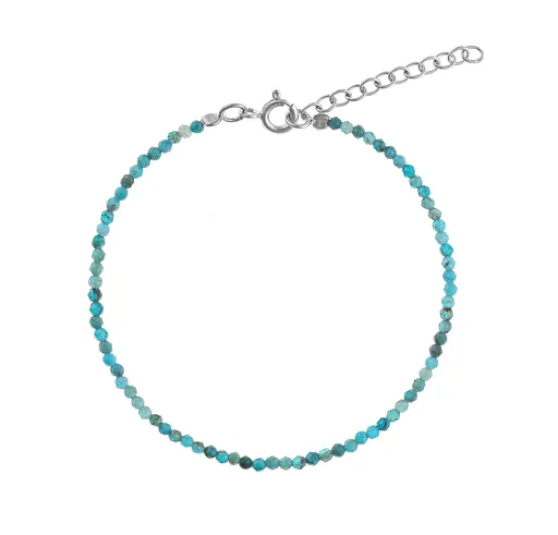 AGAIN Jewelry Korálkový náramek z apatitu AJKNR001