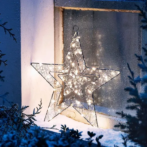 LED závěsná dekorace hvězda Estrella