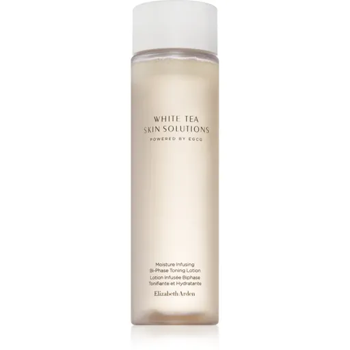 Elizabeth Arden White Tea Skin Solutions Moisture Infusing Bi-phase Toning Lotion hydratační tonikum pro dvoufázové ošetření pleti pro ženy 200 ml