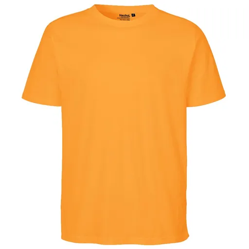 Neutral Tričko z organické Fairtrade bavlny - Světle oranžová | L