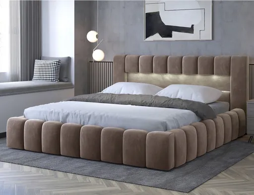 Postel Lamica 180x200 + Dřevěný rám/Standardní zdvih/kontejner