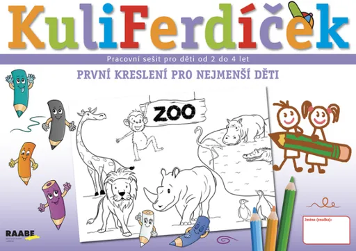 KuliFerdíček - První kreslení pro nejmenší děti - Kamila Honová, Stanislava Andrštová