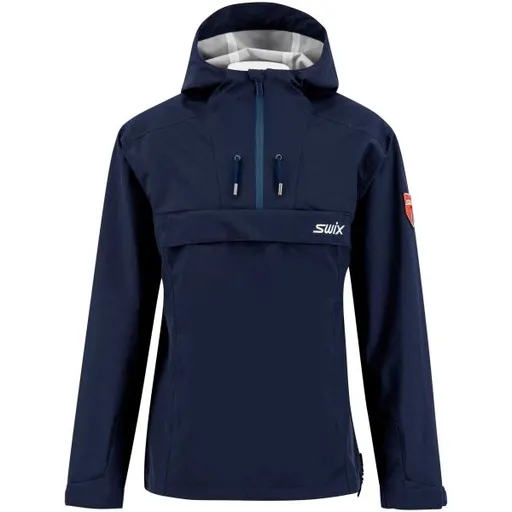 Swix FJELL ANORAK M Pánská outdoorová bunda, tmavě modrá, velikost