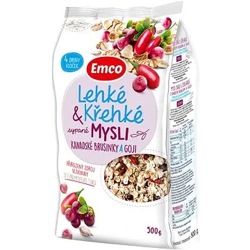 Emco Lehké & Křehké - kanadské brusinky a goji 550g  (8595229916413)