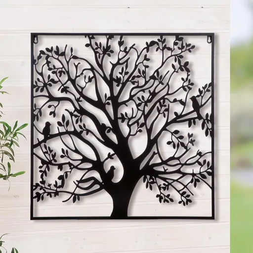 Gilde Kovová nástěnná dekorace Strom