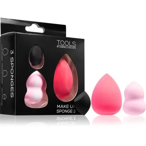 Gabriella Salvete Tools Make-Up Sponge houbička pro aplikaci make-upu 3 ks