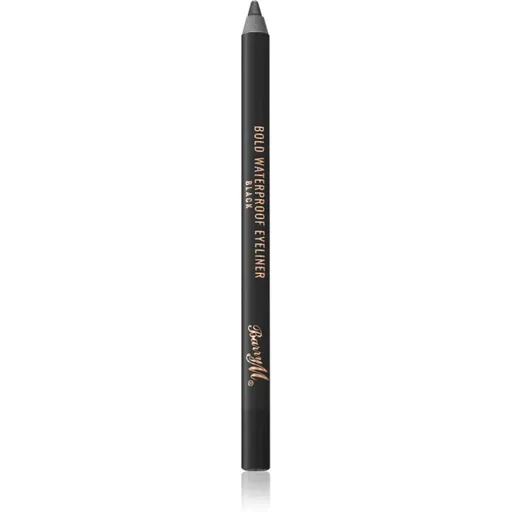Barry M Bold Waterproof Eyeliner voděodolná tužka na oči odstín Black 1,2 g