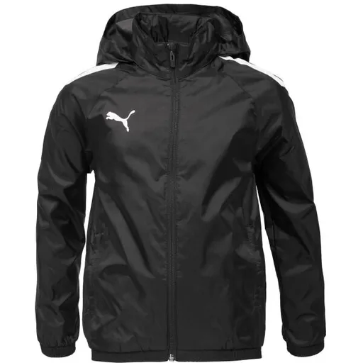 Puma TEAMLIGA ALL WEATHER JACKET Chlapecká bunda, černá, velikost
