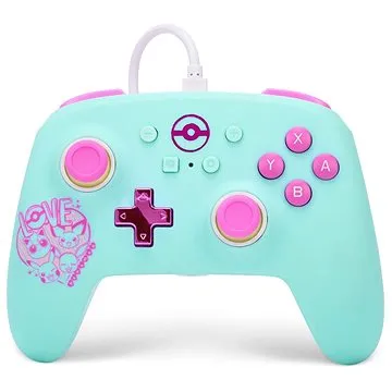 PowerA Enhanced Wired Controller - Pokémon: Sweet Friends - Nintendo Switch (NSGP0146-01)