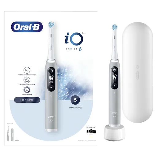 Oral B Elektrický kartáček Series iO 6 Grey Opal