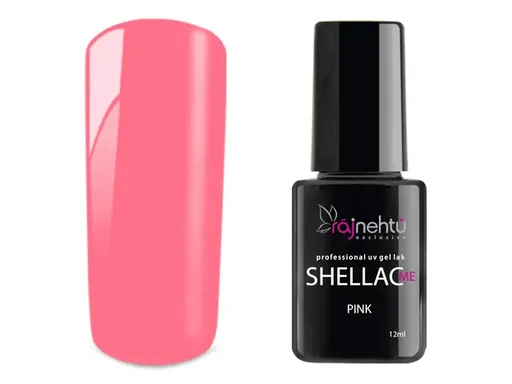 Ráj nehtů UV gel lak Shellac Me 12ml - Pink