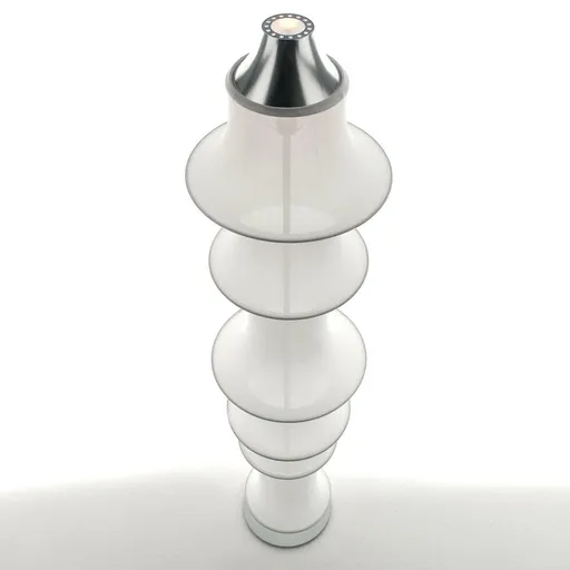 Artemide Ohnivzdorný difuzor 165 stínítko + kovové obruče Inox Falkland Suspension DS2040CRCI