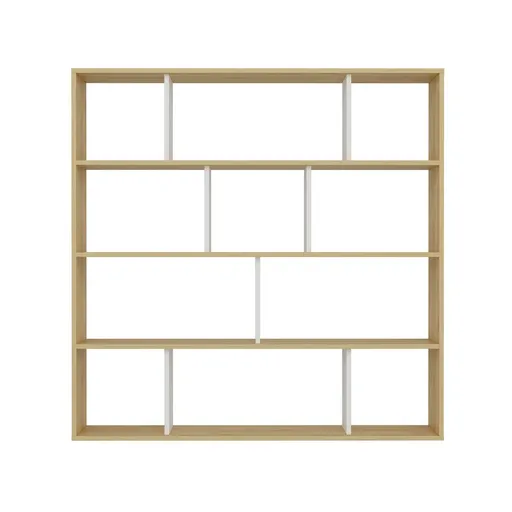 Knihovna Hodni White and Oak