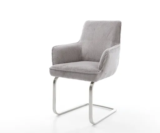 Jídelní židle Heira-Flex s područkami konzolová podnož plochá