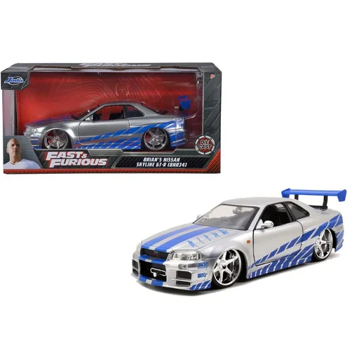 Jada Rychle a zběsile auto 2002 Nissan Skyline 1:24