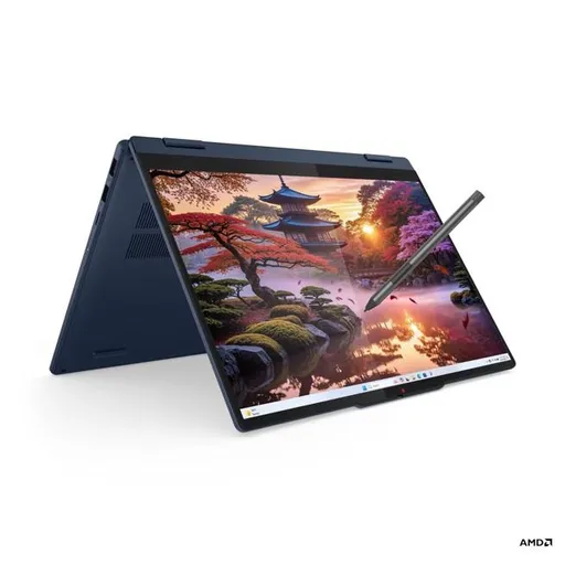 Lenovo IdeaPad 5 2-in-1 RyzenAI 5 340/Copilot+/16GB/SSD 1TB/14"/WUXGA/OLED/až 500nitů/60Hz/Pero/65W/WIN11 Home/modrá