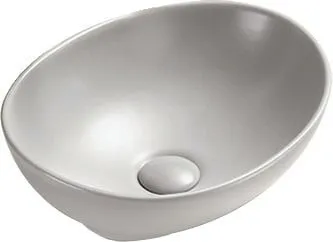 MEXEN Elza umyvadlo na desku 40 x 33, šedá mat 21014067