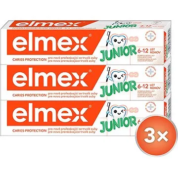 ELMEX Junior 3 × 75 ml (8590232000418)