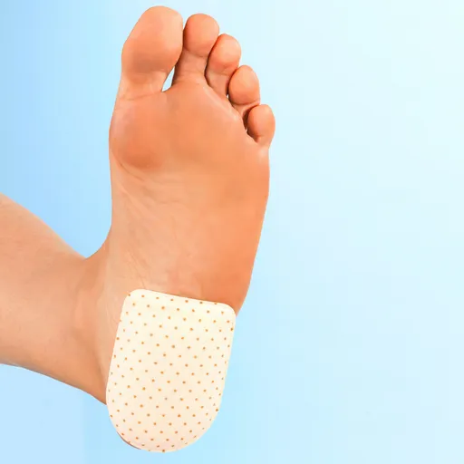 1 pár podpatěnek z paměťové pěny