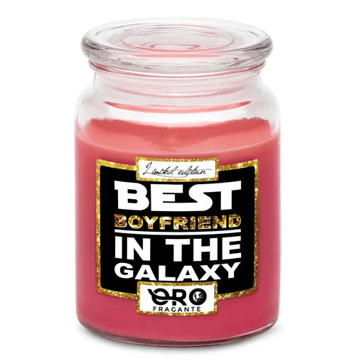 Svíčka Best boyfriend (Vůně svíčky: Višně v čokoládě)