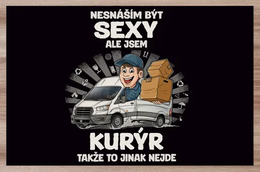 Prostírání Sexy kurýr
