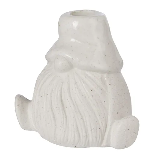 GUNAR Svícen na dlouhou svíčku - béžová