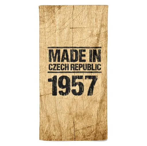 Osuška Made In (rok: 1957, Velikost osušky: 100x170cm)