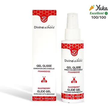 Divinextases bio hydratační lubrikační gel s malinovou vůní - 100 ml (3534680001578)