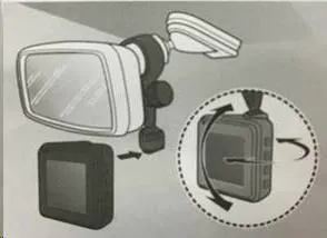 Mio držák na zpětné zrcátko pro MIO MiVue řady Cxx, 7xx, 818, 866 a 886