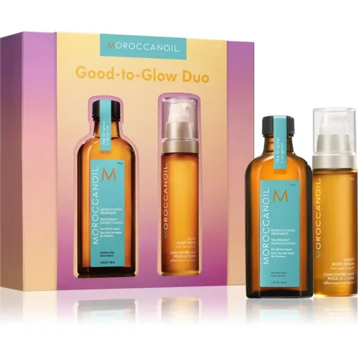 Moroccanoil Good-to-Glow Duo sada na vlasy a tělo