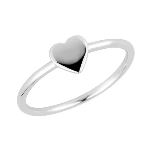 Evolution Group - Pavona Romantický stříbrný prsten se srdíčkem 65016 56 mm