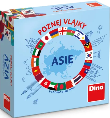Poznej vlajky - Asie