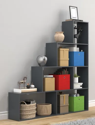 VCM Schodová police Dubila L, antracitová