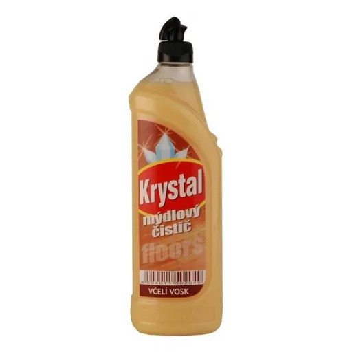 Čistič podlah mýdlový dřevo Krystal včelí vosk 750ml