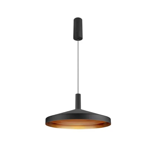 BIG WHITE (SLV) LALU SET závěsné svítidlo, LED základna, TETRA 36, PHASE, délka závěsu 200 cm, 2700/3000 K, 40°, černá 1010791