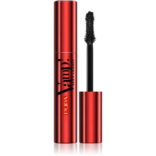 PUPA Milano Vamp! Sexy Lashes posilující řasenka pro extrémní objem a intenzivní pohled odstín 011 Black 12 ml
