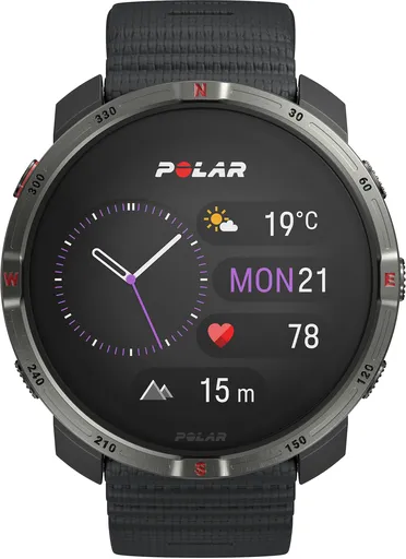 Polar Grit X2 sporttester S-L černá