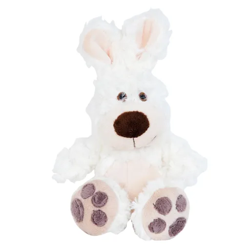 Bílý plyšový králíček - 15cm Clayre & Eef